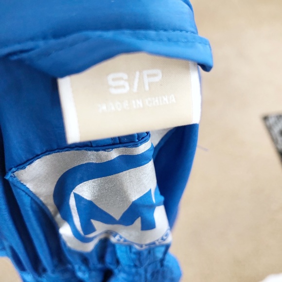 MICHAEL KORS Blue Multifunctional Windbreaker - Picture 7 of 8